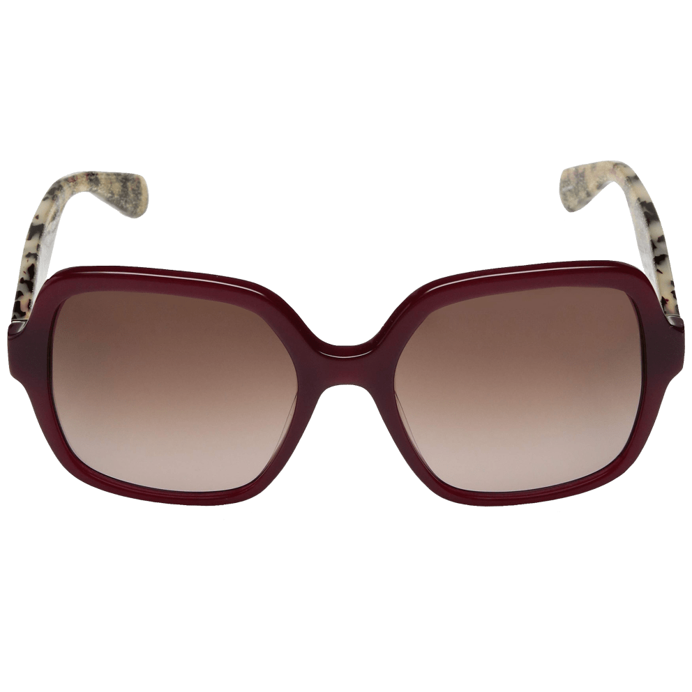 Burgundy Havana Glitter with Brown Gradient