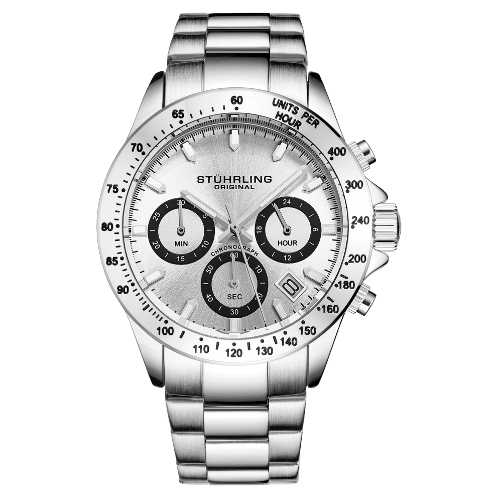 Silver Case with Silver Dial
