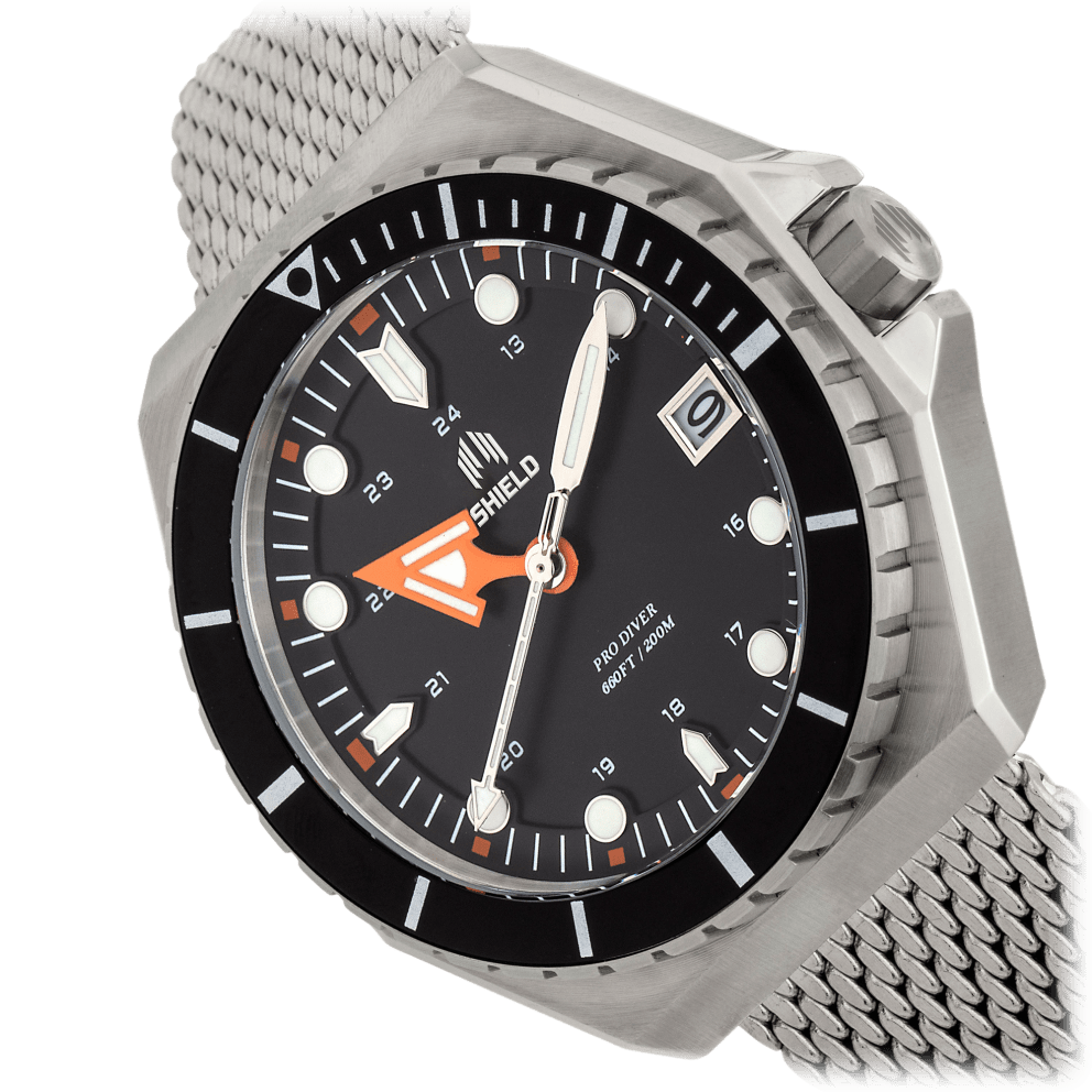 Silver/Black