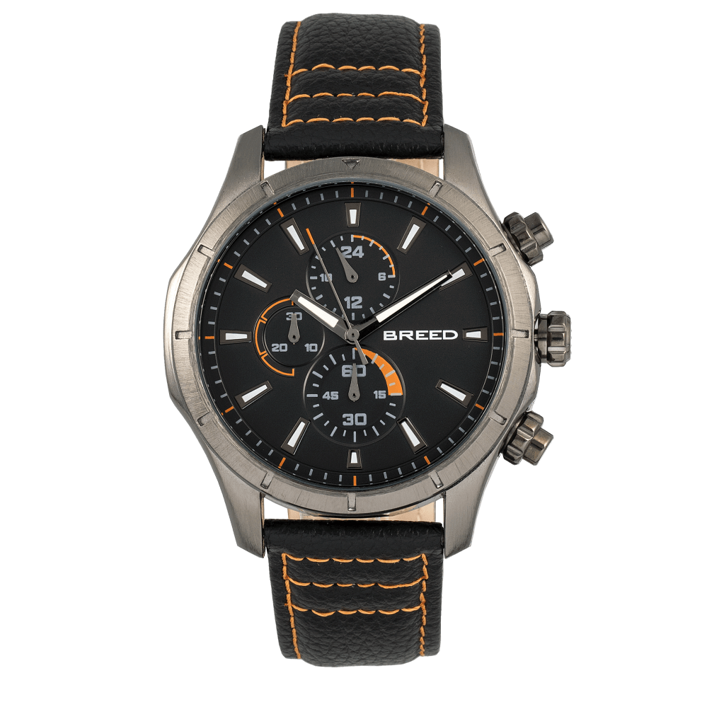 Gunmetal/Orange