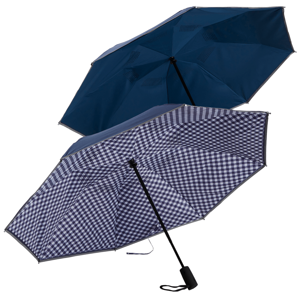 Navy/Gingham