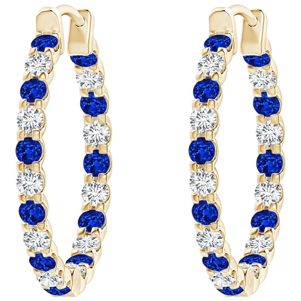 Sapphire Gold Plated