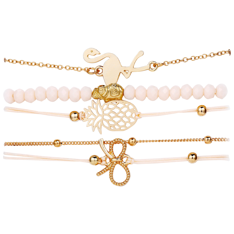 Set: Pineapple & Flamingo