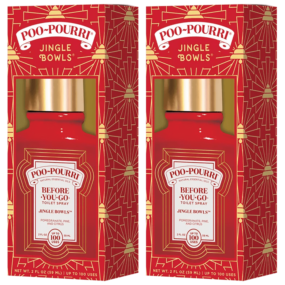 2-Pack: Poo-Pourri Holiday Jingle Bowls Boxed 2oz