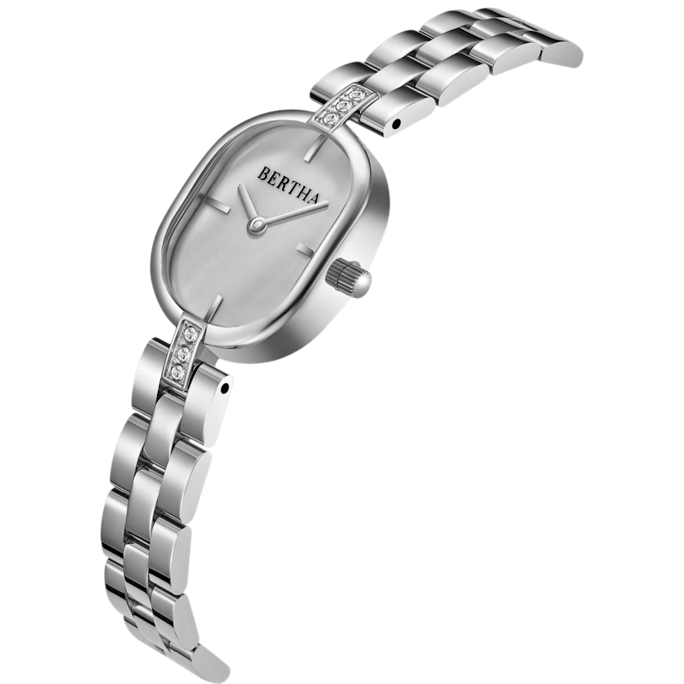Silver / White