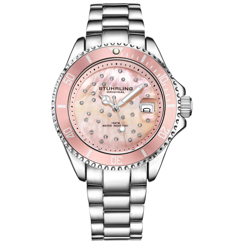 Silver/Pink