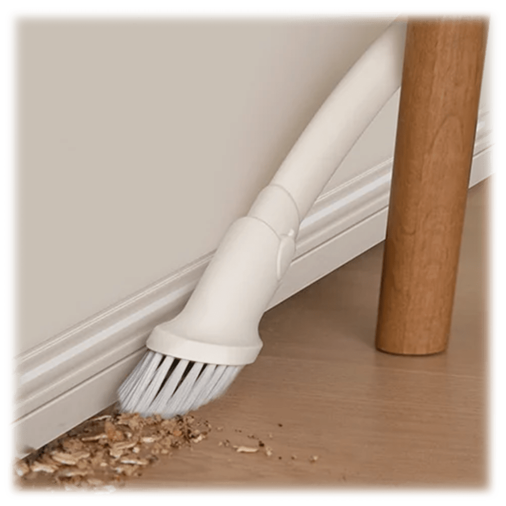 Up to 60 minutes of runtime on a single charge, ideal for cleaning large spaces or multiple rooms