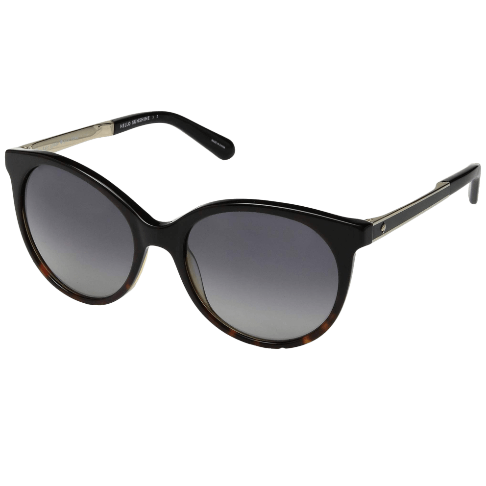 Dark Gray Gradient Lenses, Dark Brown Havana Frames