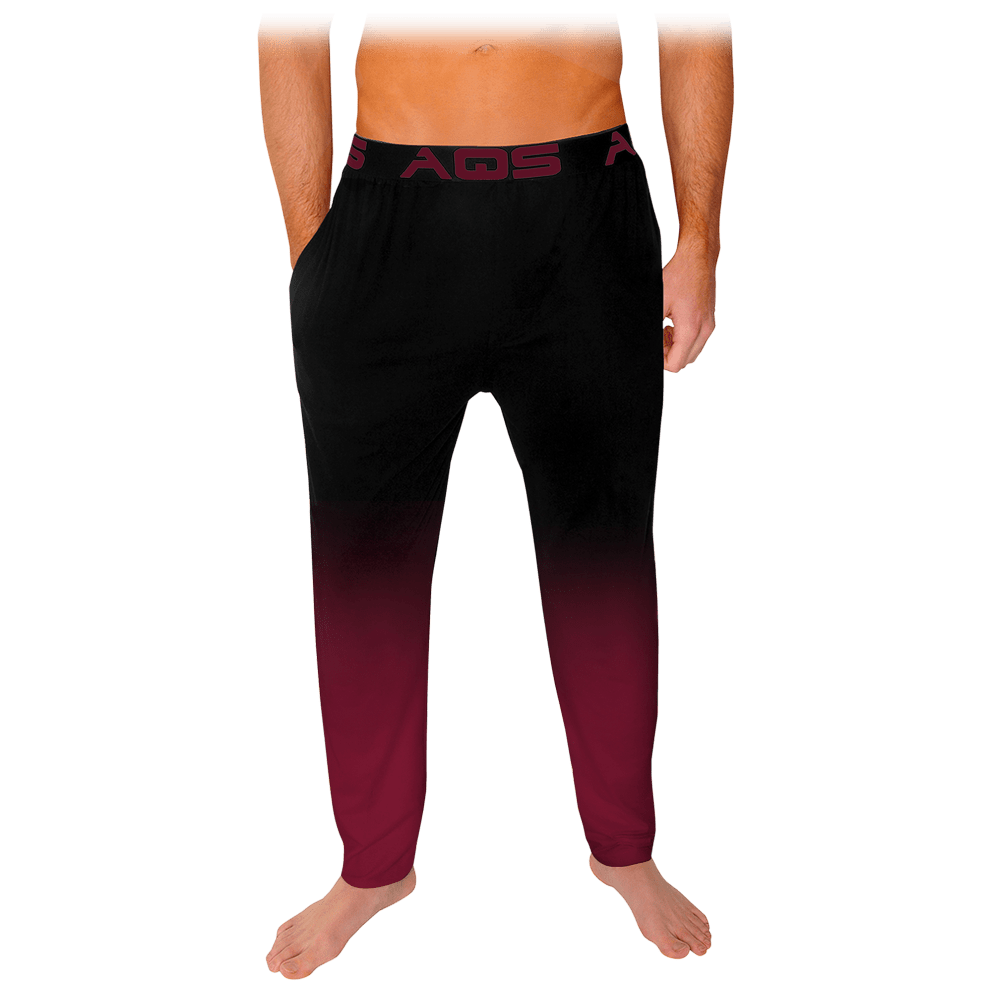 Black/Burgundy Ombre