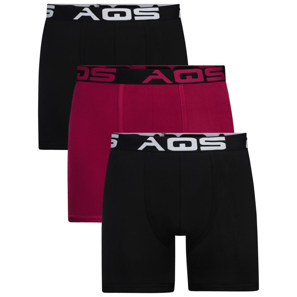 Black/Burgundy/Black