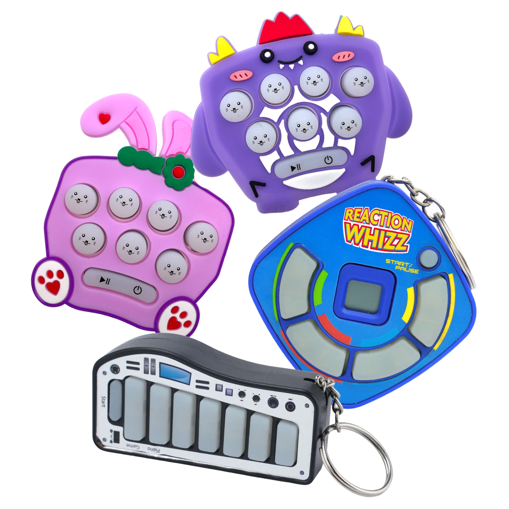 Bunny + Monster + XyloWhizz + ReactionWhizz