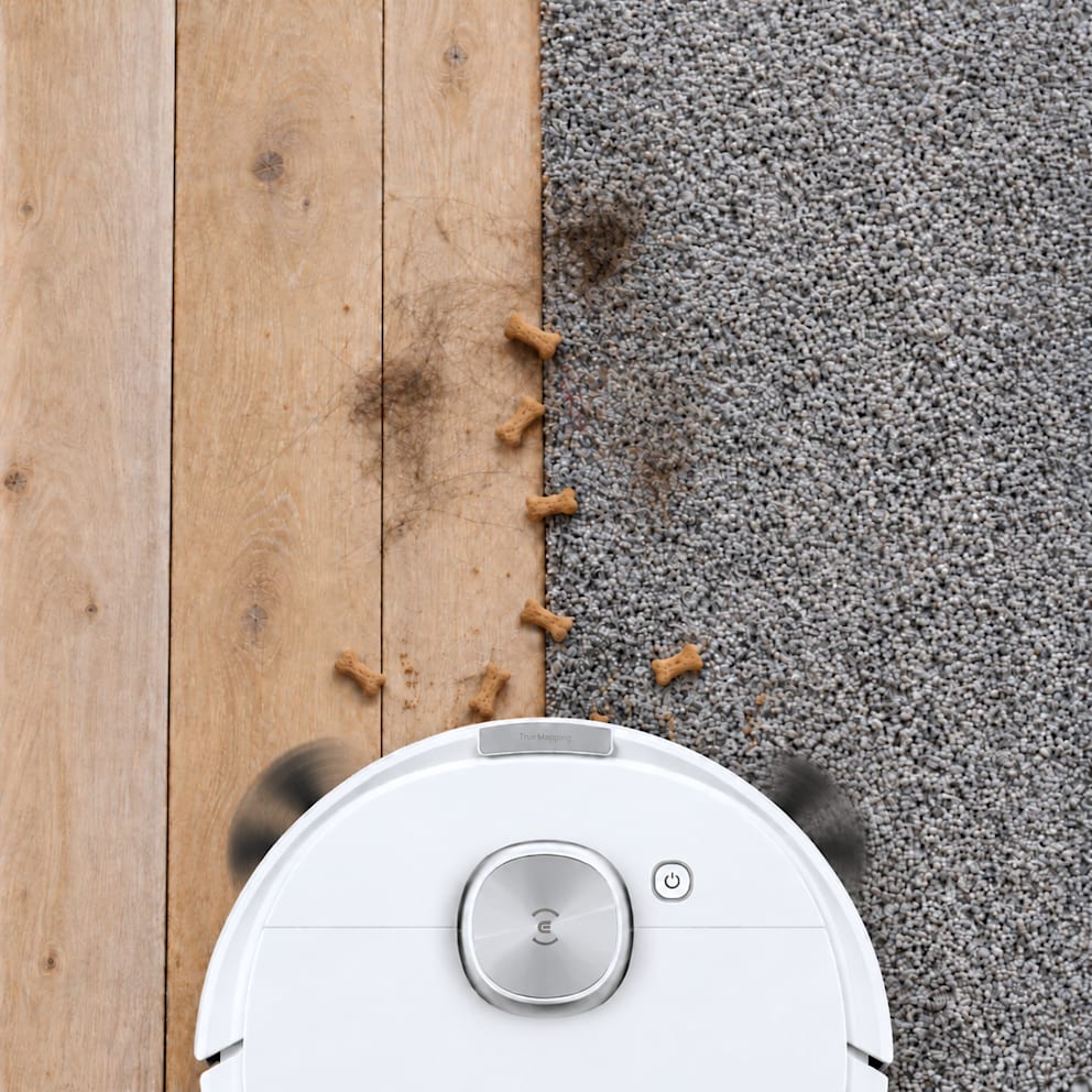 3,800Pa suction for deeper cleaning
