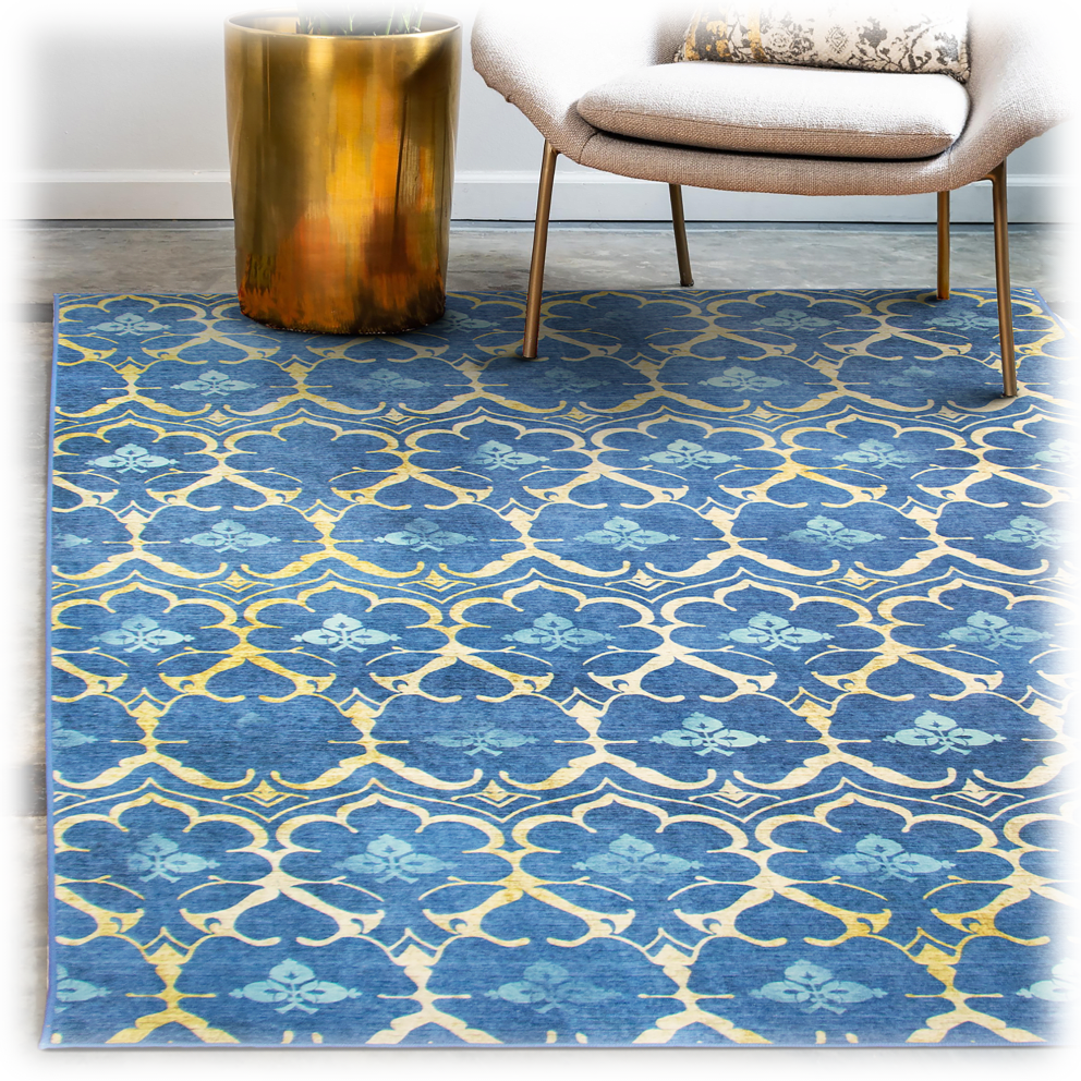 Leilani Damask Blue