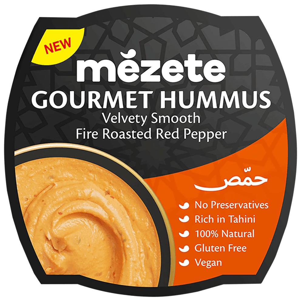 Mezete Fire Roasted Red Pepper Hummus