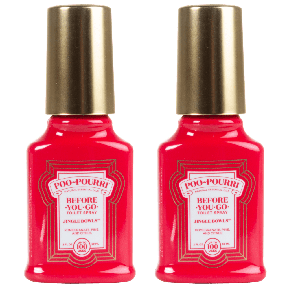 2-Pack: PooPourri Holiday Jingle Bowls 2oz