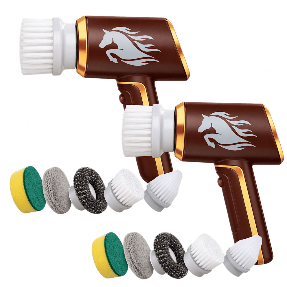 Comes with 5 interchangeable cleaning heads