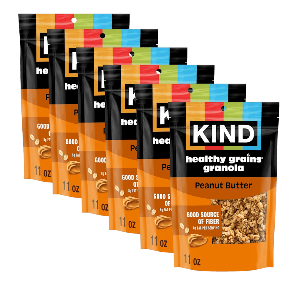 6-Pack: Healthy Grain Peanut Butter Whole Grain Clusters