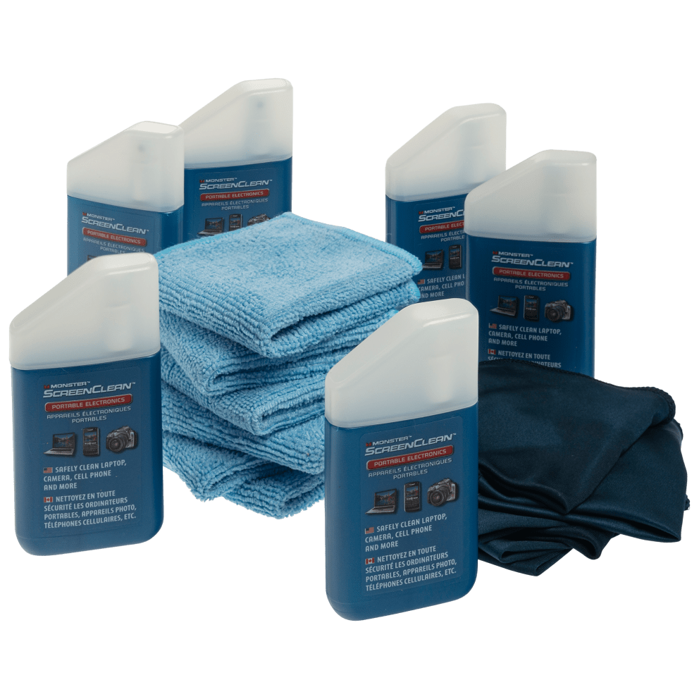 Monster Screen Clean Touch Blue Container