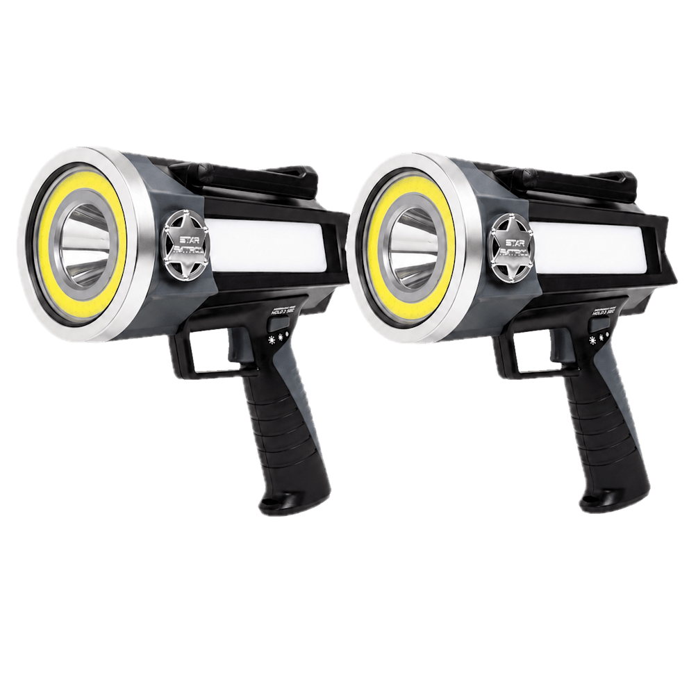 Keep one flashlight at home and one in your vehicle for added convenience.
