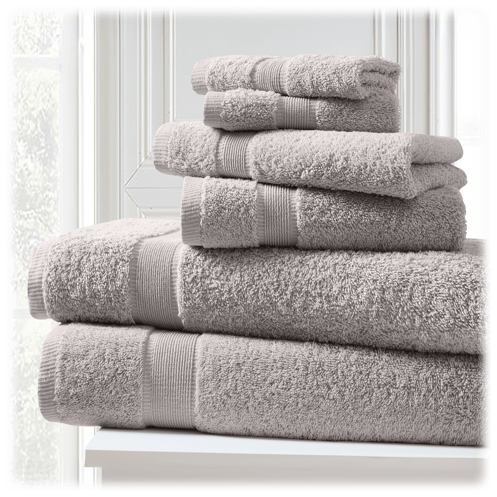 Made from 100% premium cotton for a soft & plush feel (Lunar Rock)