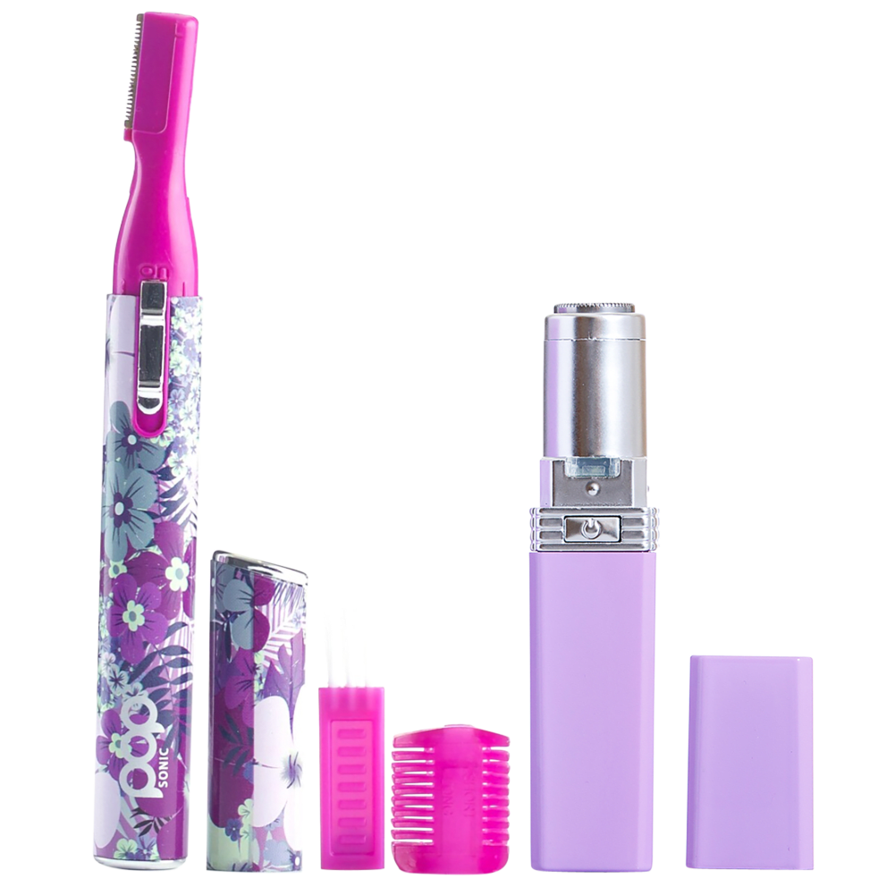 Lavender Smoothie + Purple Floral Trimmer