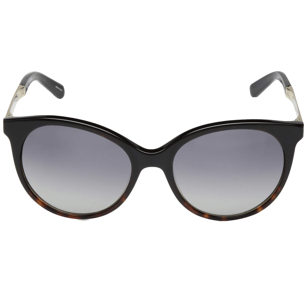 Dark Gray Gradient Lenses, Dark Brown Havana Frames