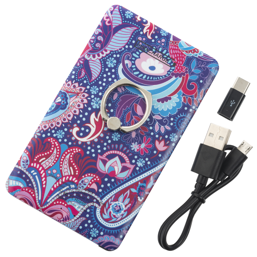 BACK SIDE - Blue and Paisley