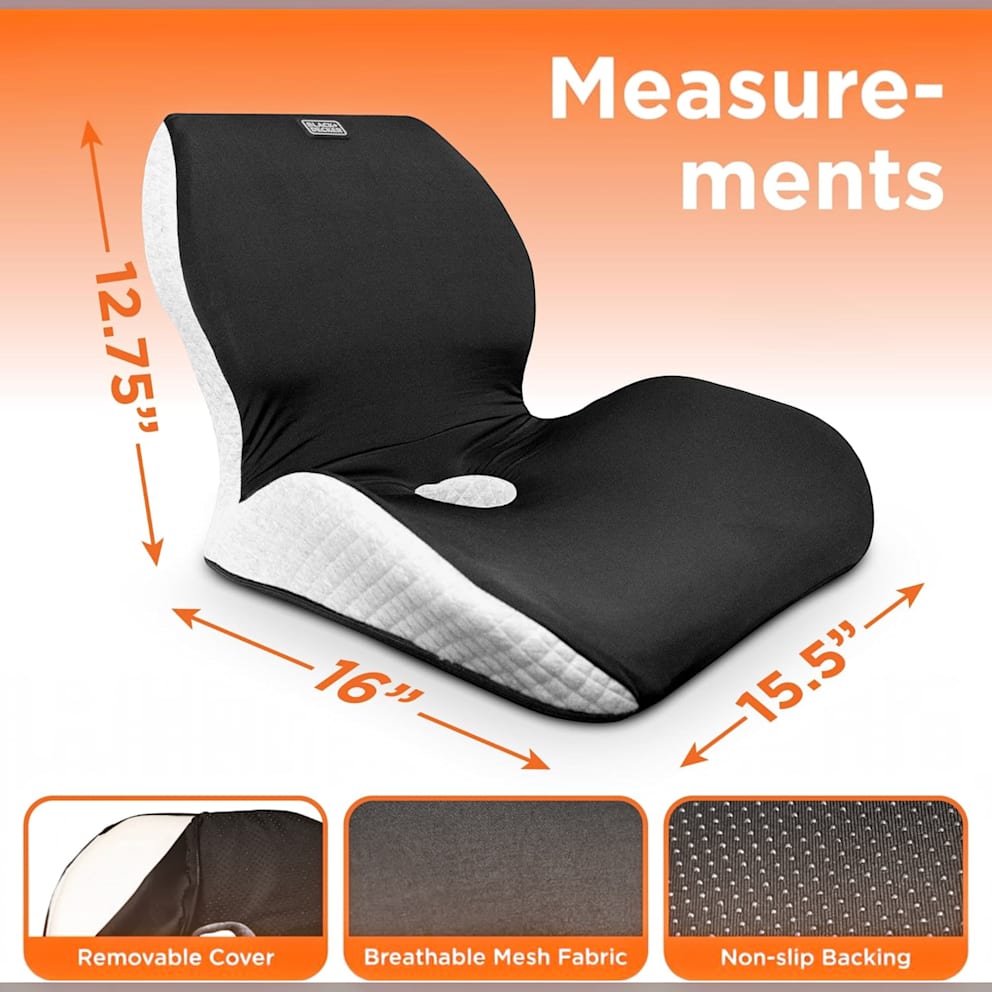 Removable cover, breathable mesh, non-slip backing