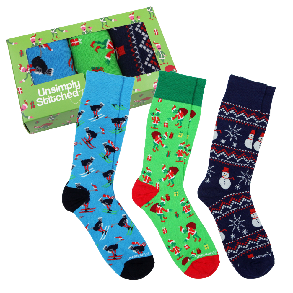 Santa Dads & Skiing Turkeys