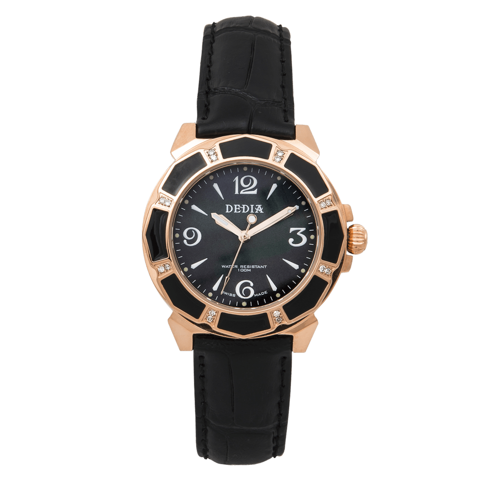 Black/Rose Gold