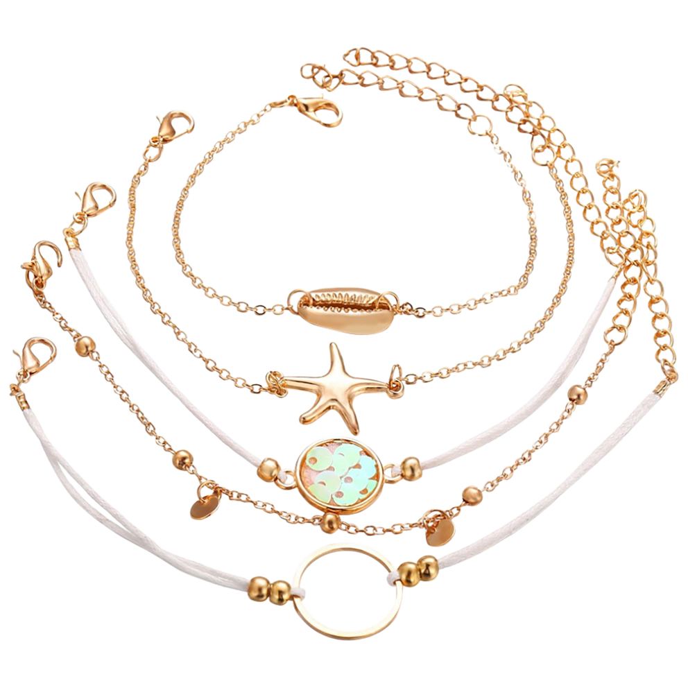 Set: Opal Seashell