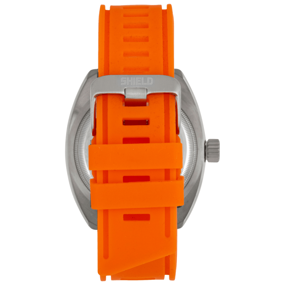 Silver/Orange