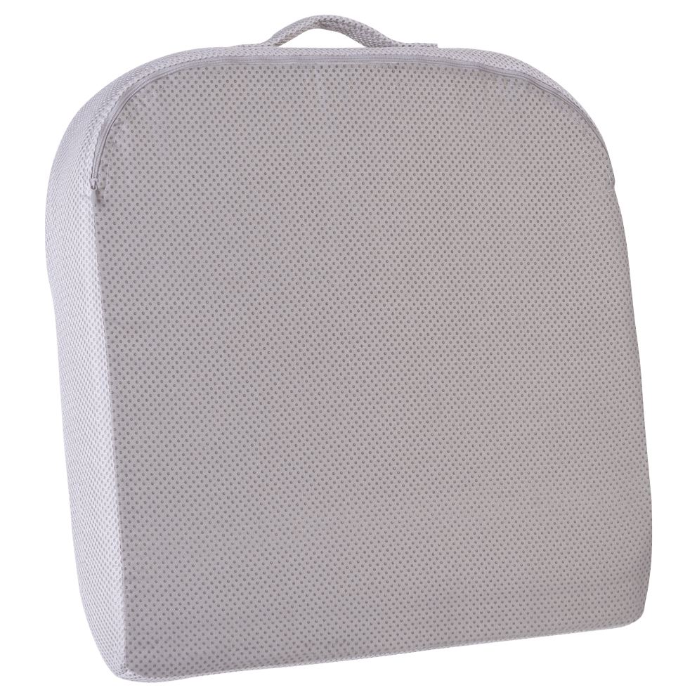 Equipped with a non-slip bottom to keep the cushion securely in place on any chair
