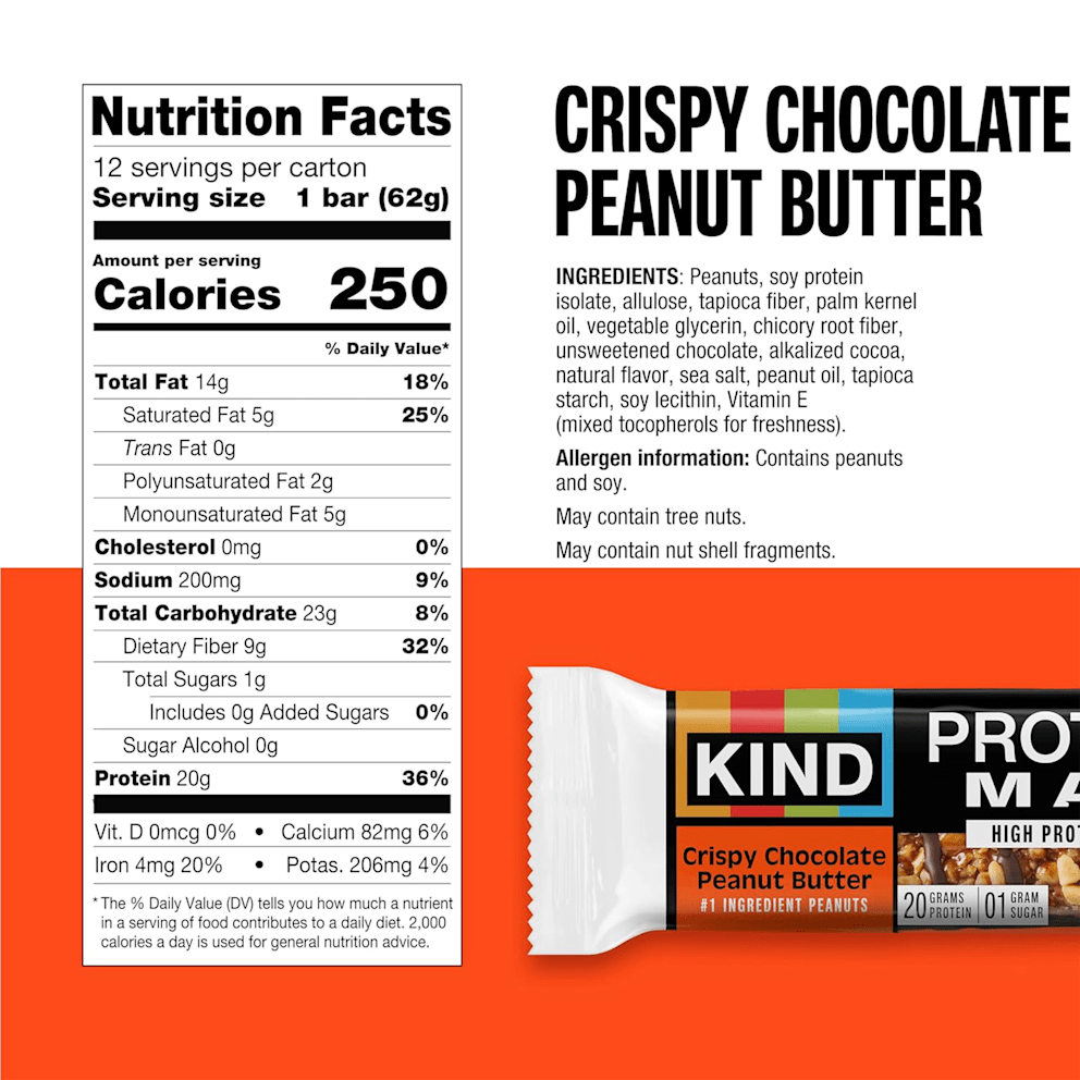 Protein MAX (20g per bar)