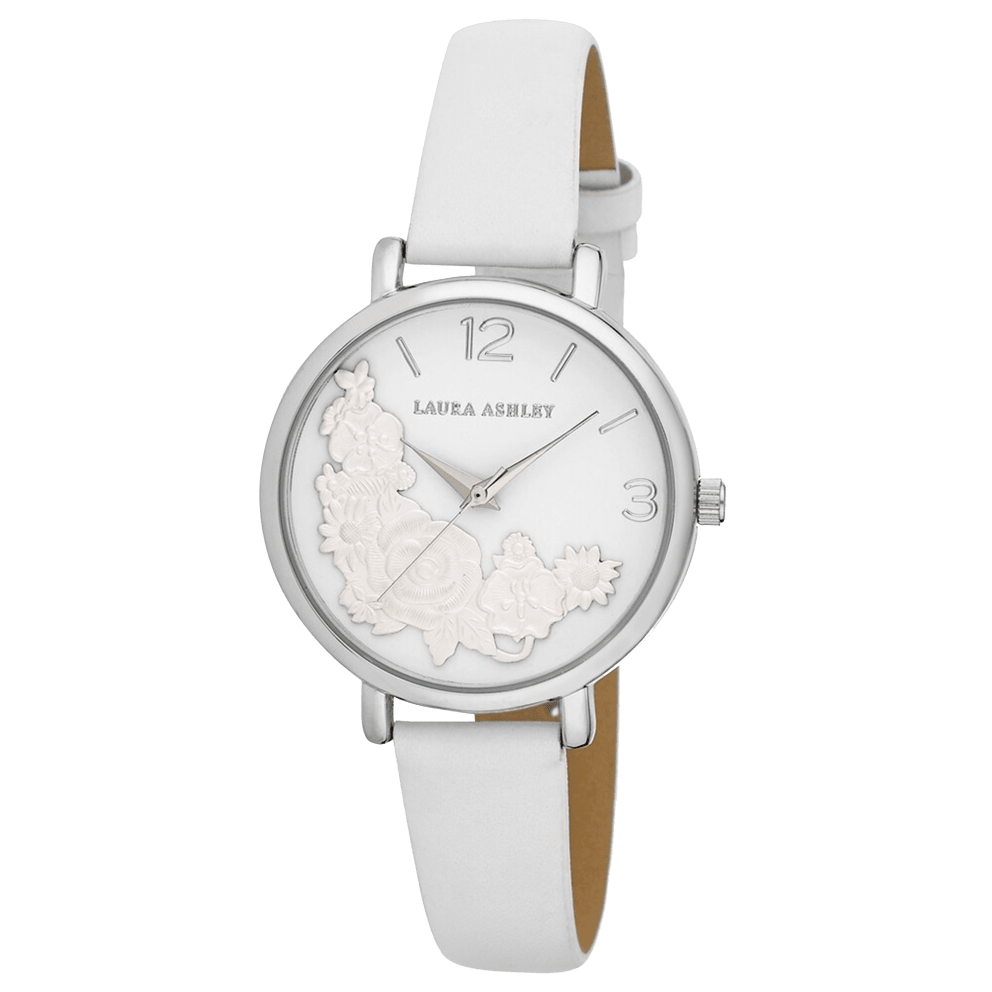 White Band w/ Silver Case