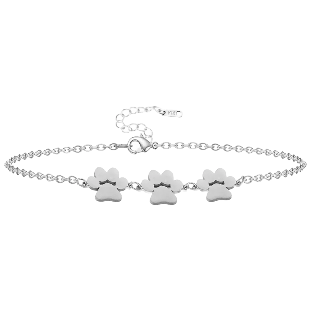 18k White Gold Plated