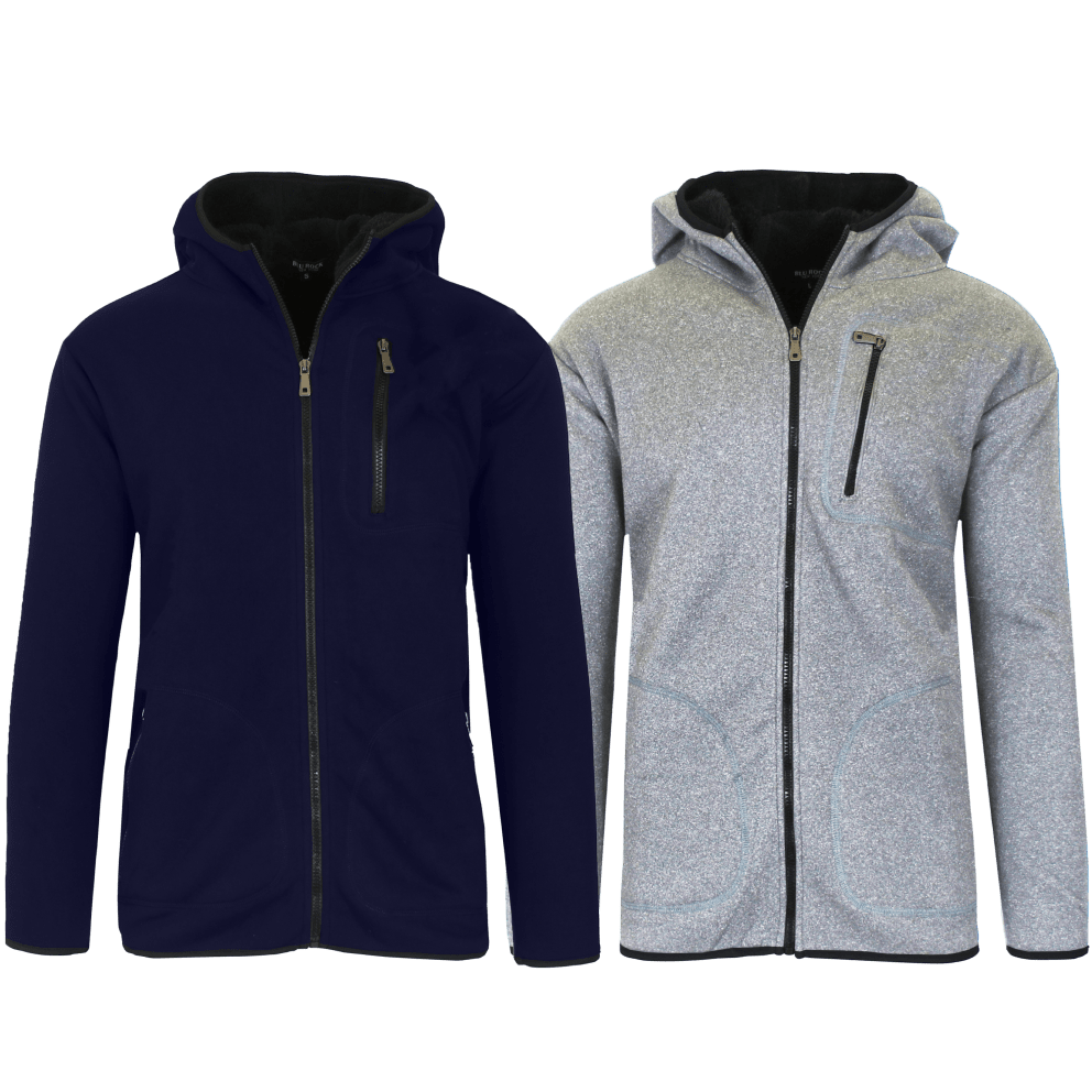 Navy & Heather Grey