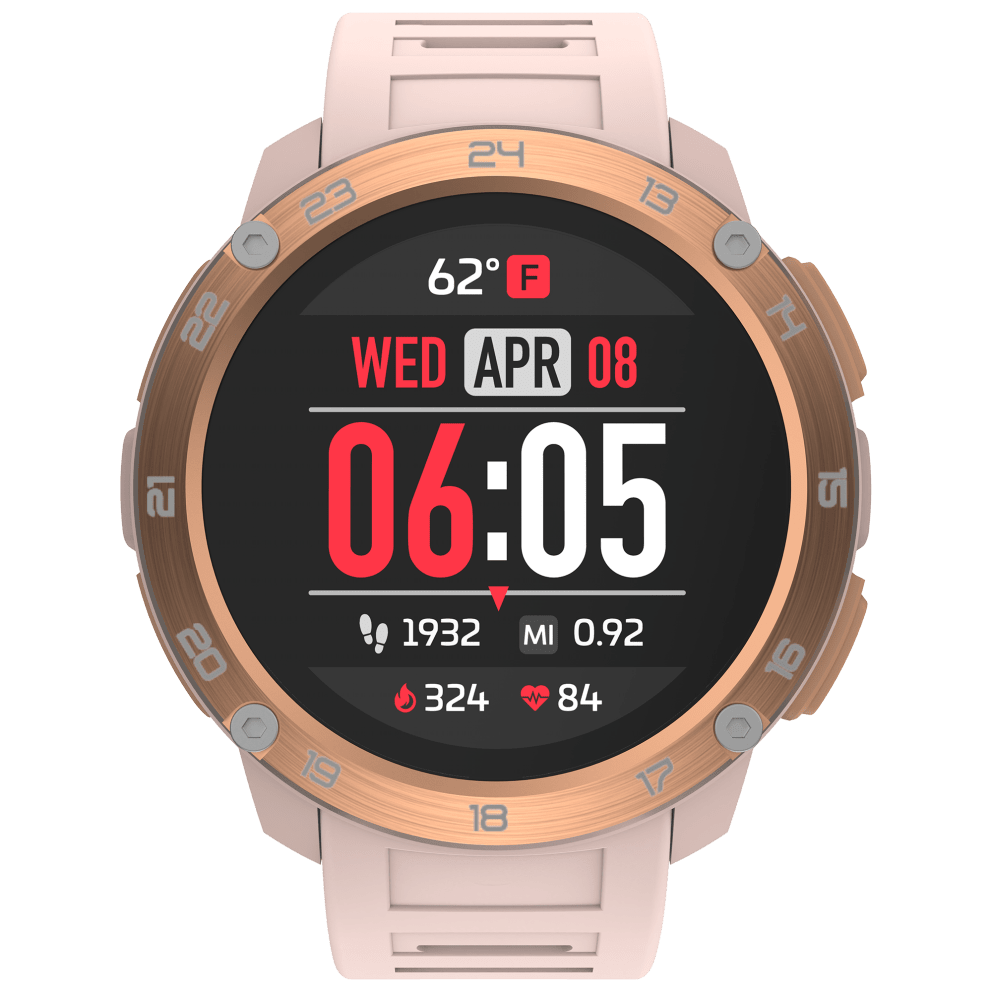 Rose Gold - Blush and Black Bands