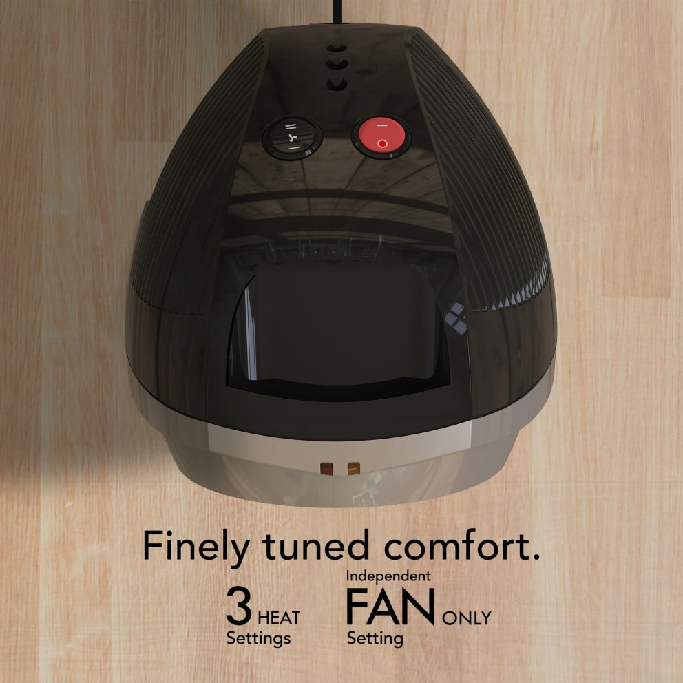 Powerful deep pitch fan blades and three modes