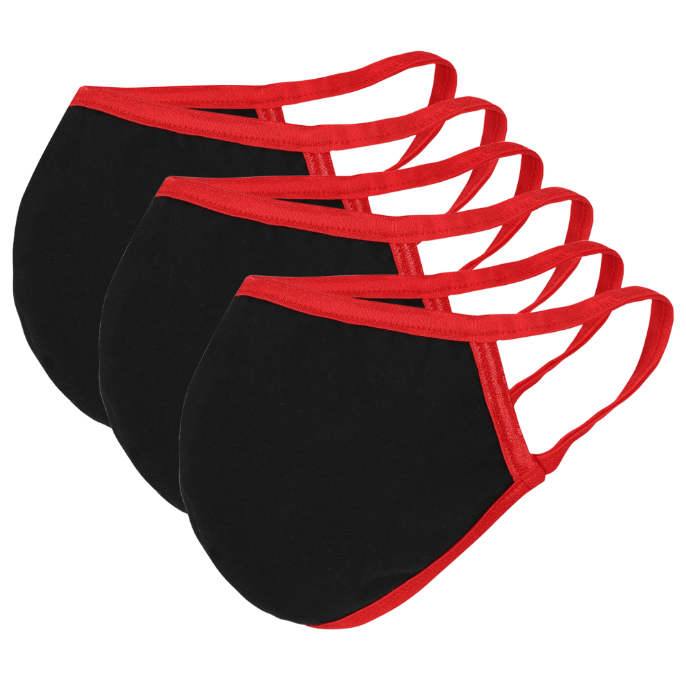 Black with Red Accent