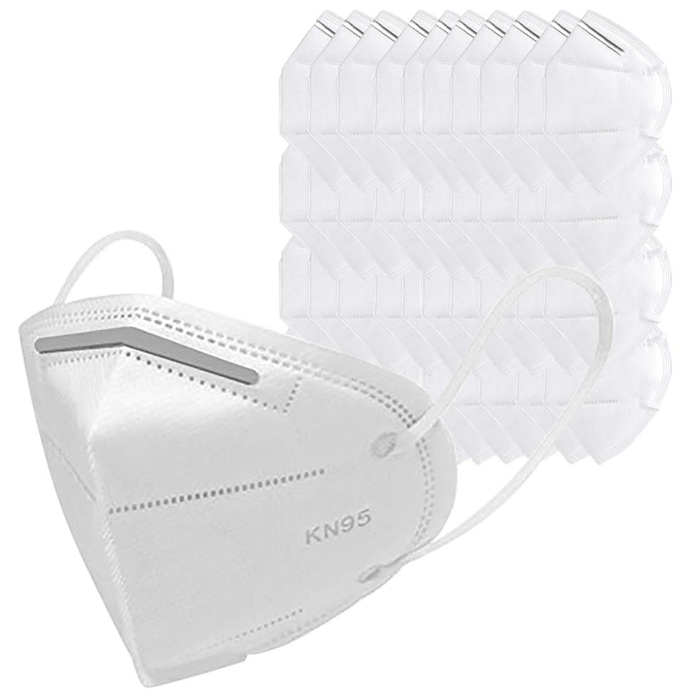 Includes: Forty 5-Layer KN95 Masks