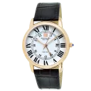 #S0722 (Rose Gold-Case | White-Dial | Black-Band)