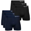 Cool Cotton 4" - Navy / Black