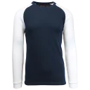 Navy & White