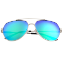 Silver/Blue-Green