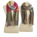 Fuschia and Camel/Black/Grey