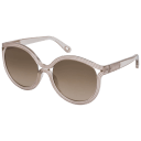 Frame & Lenses: Beige/Brown