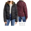 Marc New York Performance Packable Hooded Colorblock Jacket