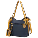 Navy/Mustard