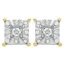 Square, 14K Gold